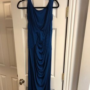 Blue Catherine Malandrino gown